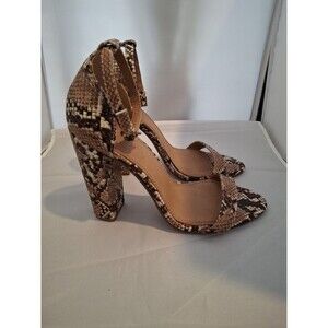 ASOS Animal print Women's High Sandals Size 5.5